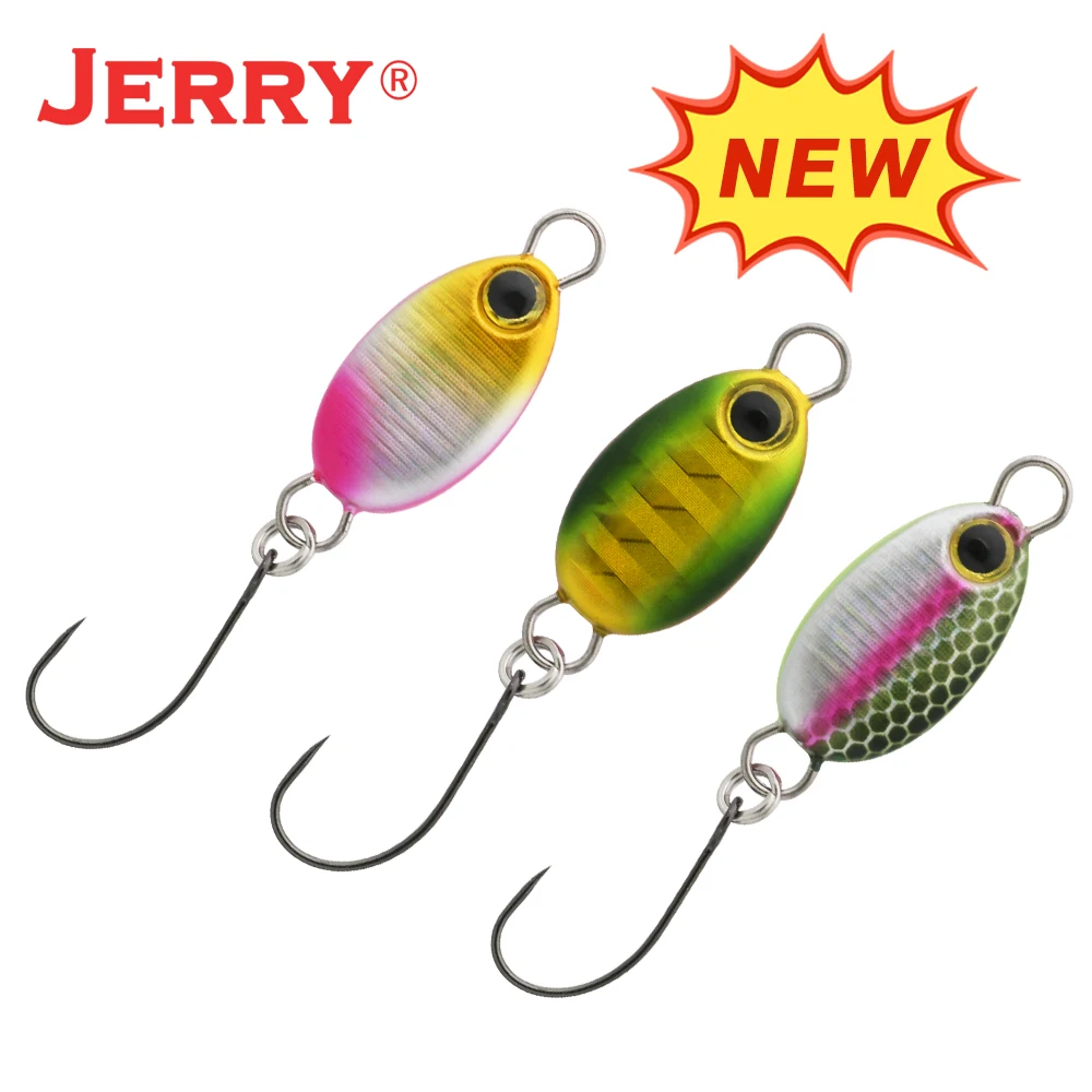 Jerry Hugo Aera Jigging Jigs Bait Metal Fishing Lure Set Long Casting Winter Deep Diving Artificial Baits 2g3g5g Trout Pike Bass