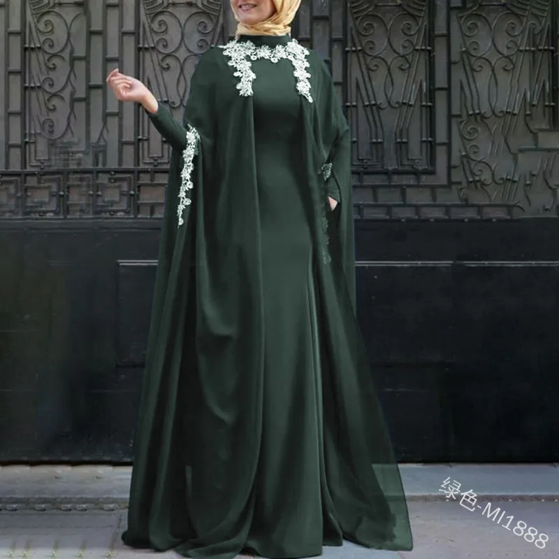 Caftán Abaya musulmán para mujer, Túnica árabe, Turquía, Dubai, vestidos étnicos de estilo Retro, ropa islámica, talla grande 5XL