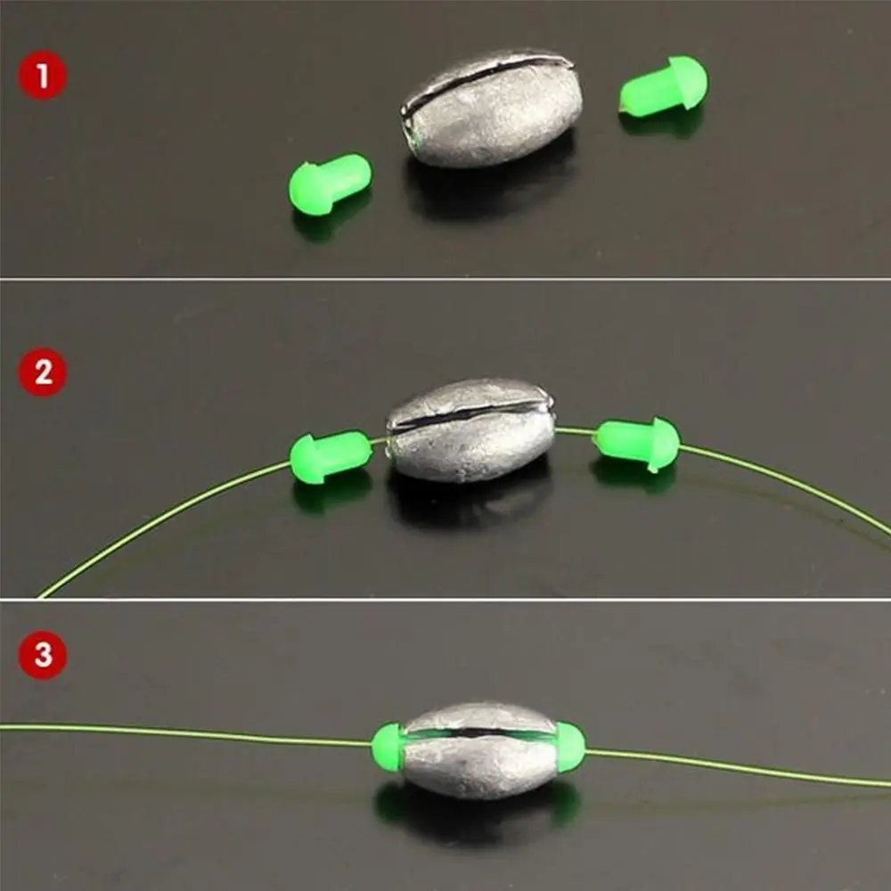 フック,オリーブの形をした釣り針,両端の重量2〜15g,10ユニット