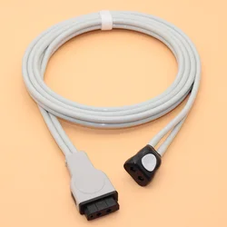 NIBP Blood Pressure Cuff Air Hose and Connector for GE-Marquette Eagle/Tram/Corometrics Monitor,Dual Channel TPU Extension Tube
