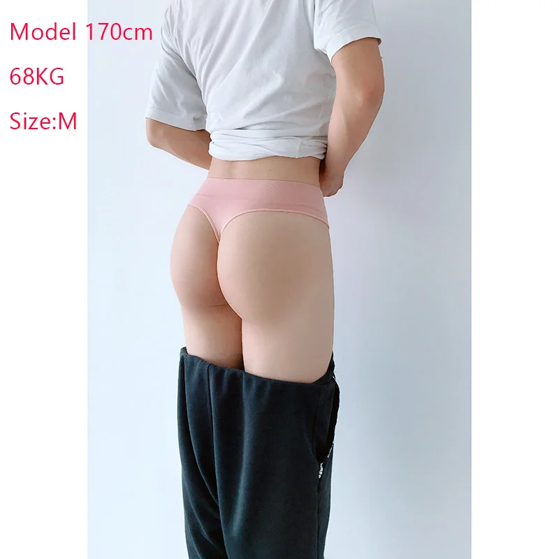 Tight Feelling Men\'s Underwear Panties G String Stretch Seamless Unisex Men Women Universal Tangas Hombre Sexi