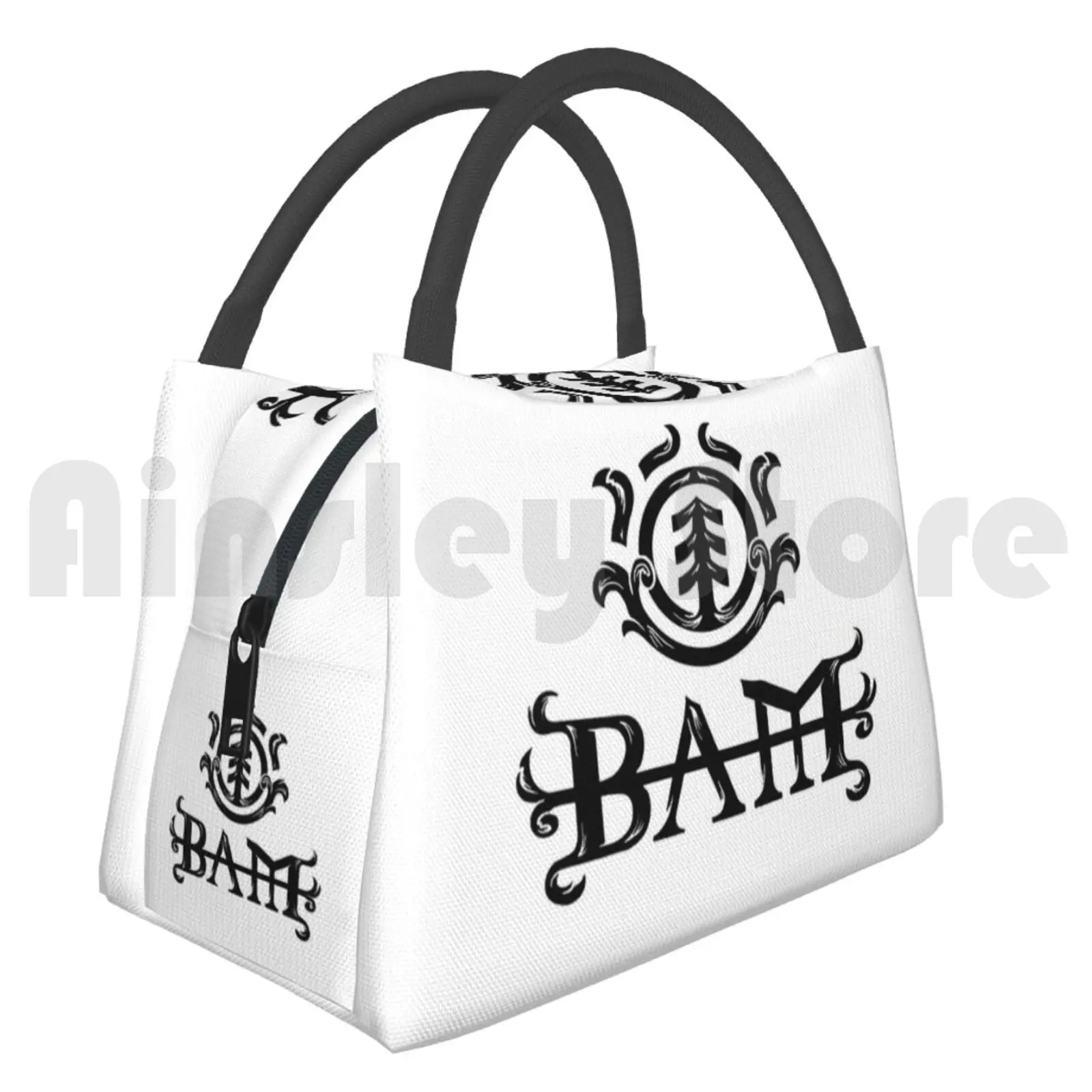 

Сумка-холодильник для обеда Сумка для пикника Бам! (Черно-белый) Бам Маргера Скейт Скейт Скейт Эра Эра Брэндон Райан Дун