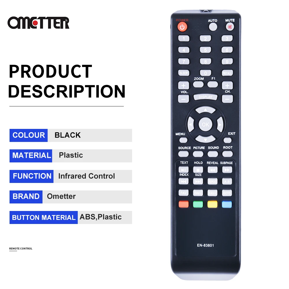 EN-83801 EN83801สำหรับ Hisense Smart TV รีโมทคอนโทรล