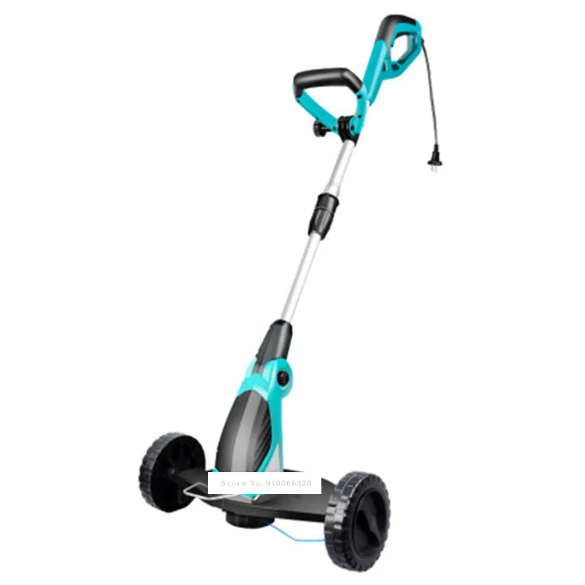GT650 Electric Lawn Mower Gardening Mowing Tools Grass Trimmer Household Adjustable Handles Lawn Mower 220V 650W 9000RPM 330mm
