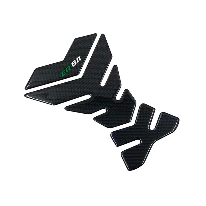 

Motorcycle Stickers Tank Pad Sticker Protector Decals Case Carbon-look for Kawasaki ER6N ER-6N Tankpad