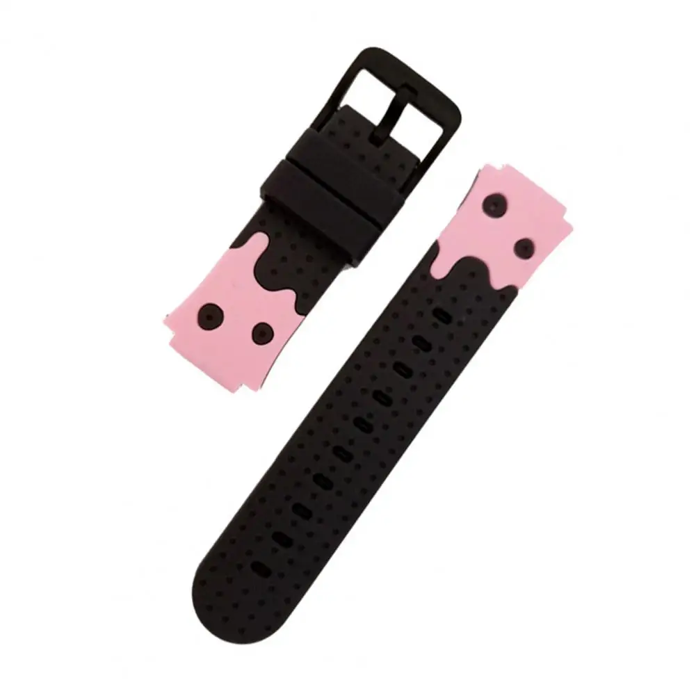 Watch Band Soft Replacement Sweatproof Silicone 20mm Smartwatch Bracelet Wristband for Kids Smart Watch Accessories