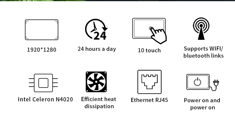 2026 New Pipo X9/X9S Windows 10 Mini PC Intel Quad Core J4005 4G/64G Tablet PC 9 Inch 1920*1080 Touch IPS Screen Laptop MINI PC