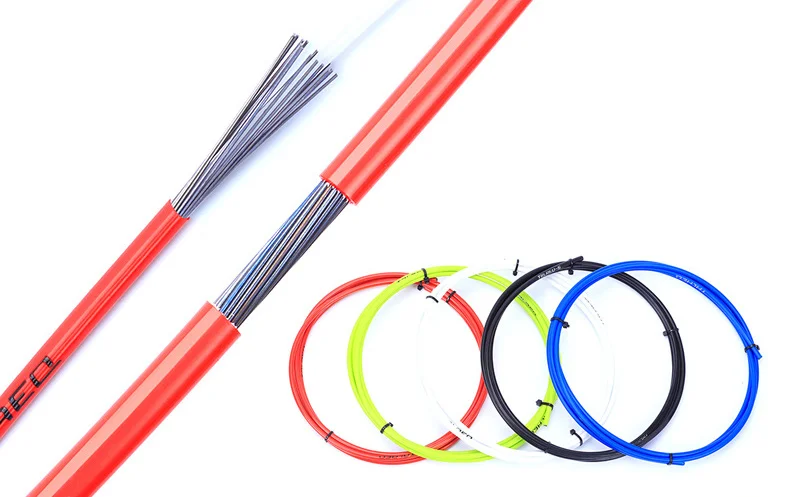 Frein vélo,Jeu de câbles de frein de bicyclette, boîtier de levier de dérailleur, maillons en