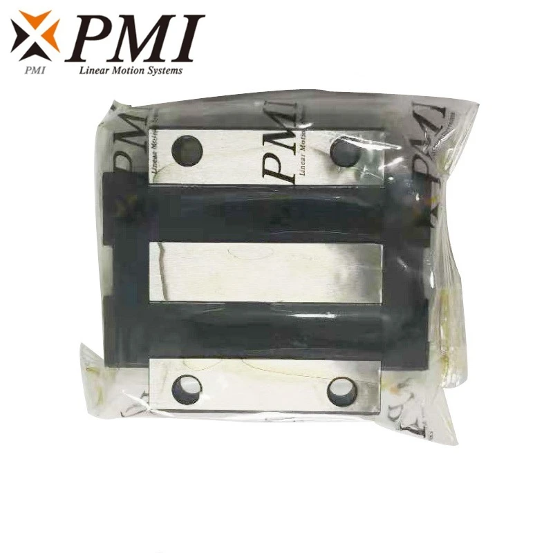 6pcs Taiwan PMI block MSB20E MSB20ESSFCN linear guide slider carriage bearing MSB20E-N for CNC router parts