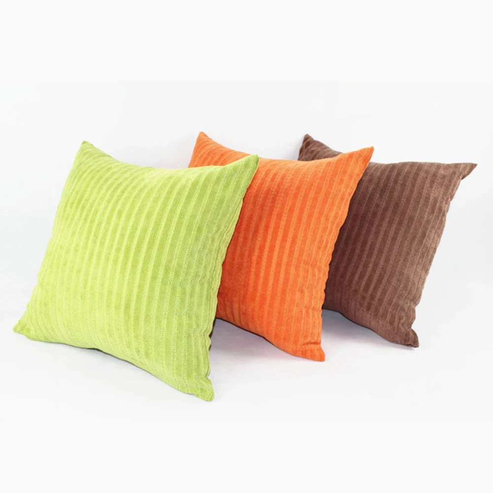 Custom 40/45/50/55/60/65cm Jacquard Corduroy Cushion Cover Sofa Living Room Decoration No Core HT-NPCJC-04