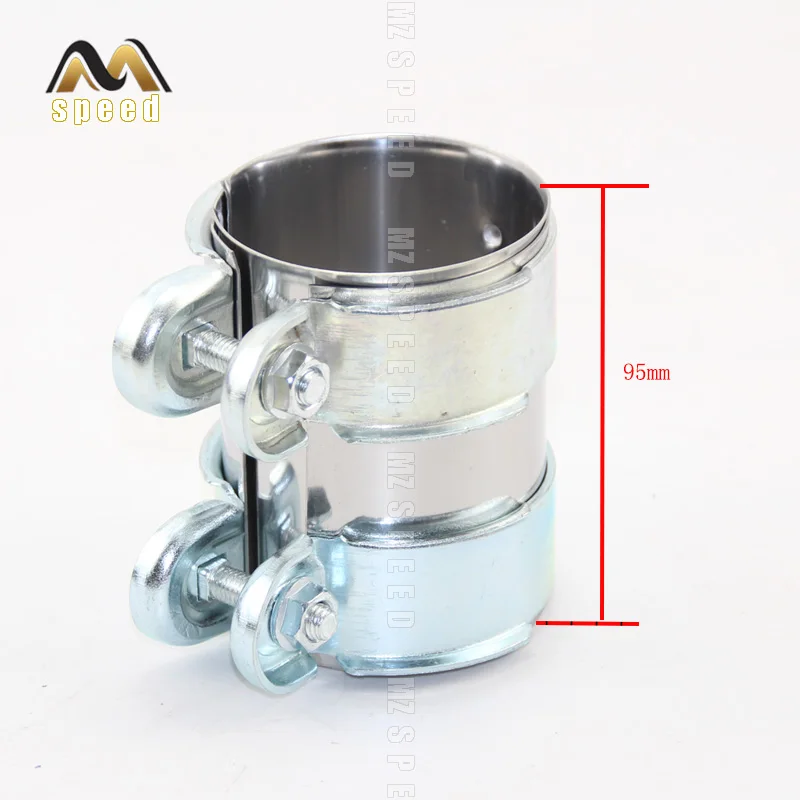 Car Accessories  2, 2.5 inch Exhaust pipe joint sleeve clamp turbine exhaust pipe stainless steel clip