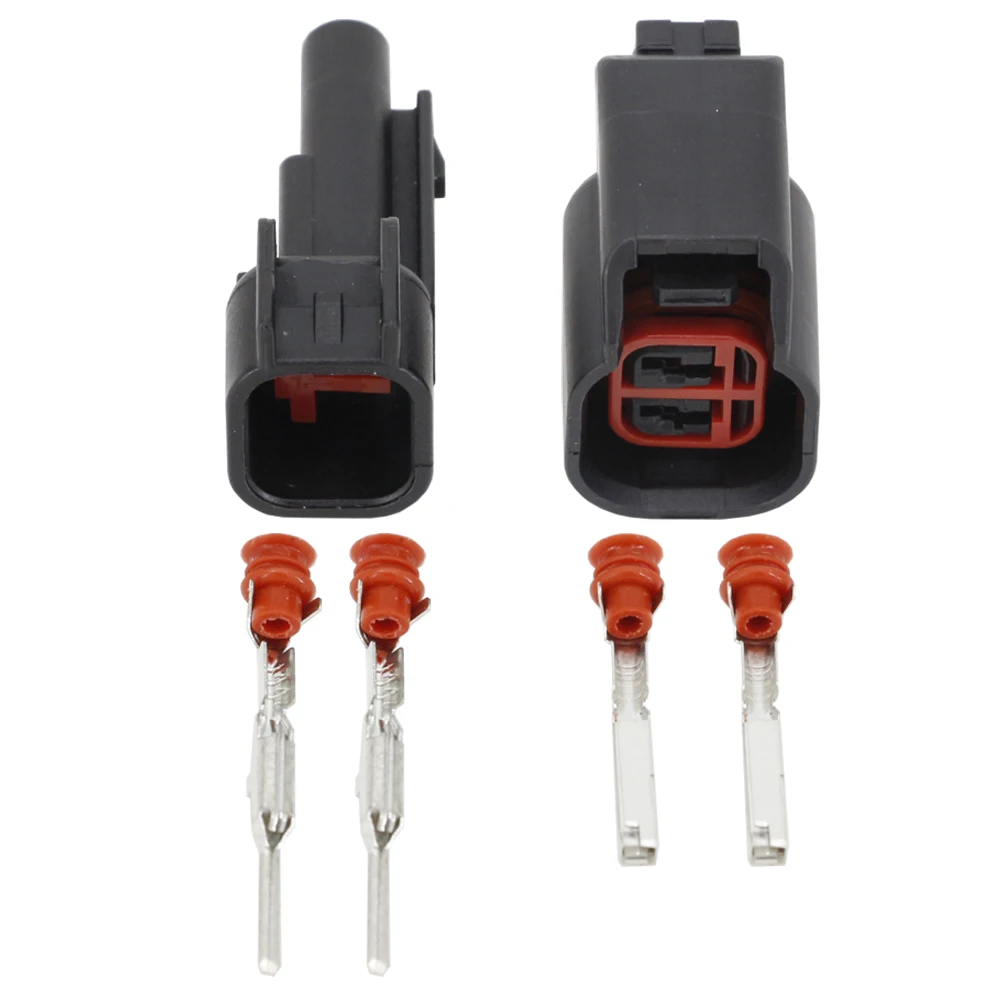 

2 Pin auto injector plug connector plug injector plug-in vehicle with terminal DJ7023C-1.5-11/21