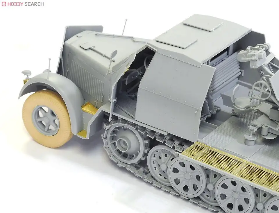 ドラゴン6542 1/35スケールww.iiドイツsd.Kfz.7/2 8tハーフトラック3.7