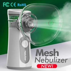 Nebulizzatore portatile portatile per inalazione automatica atomizzatore a rete inalatore silenzioso nebulizzatore inalatore per bambini nebulizador portatil