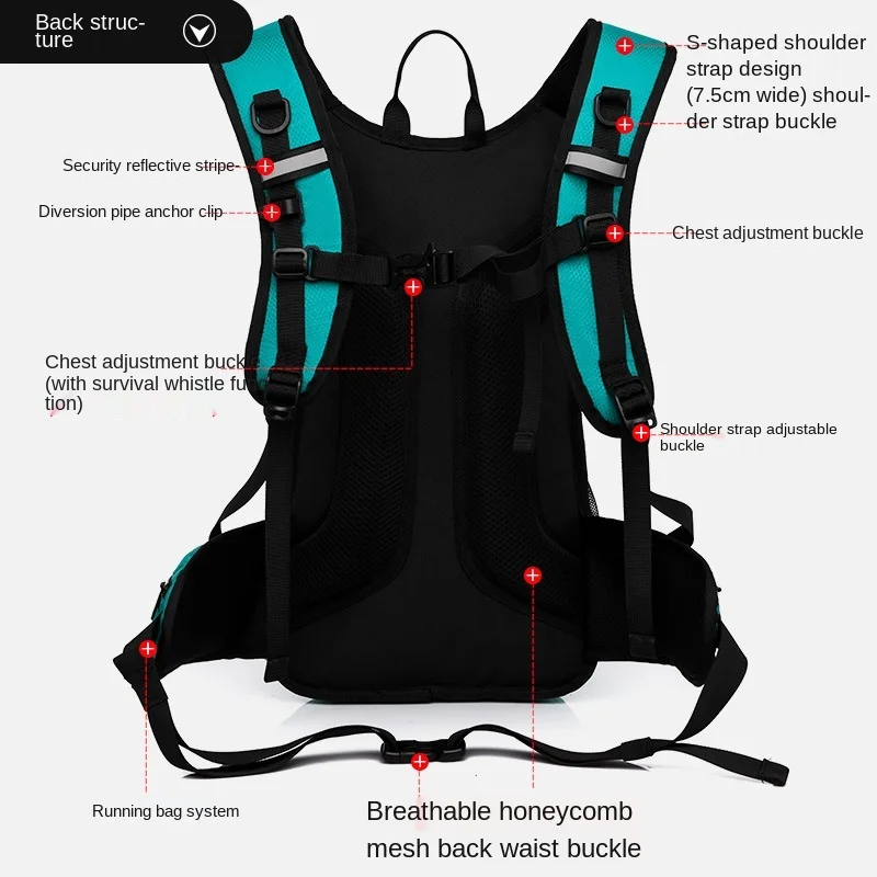 Cycling Ultralight Bag Outdoor Unsex Lightweight Breathable Waterproof Camping Backpack Bicycle Water Bag Rucksack Camp Bags