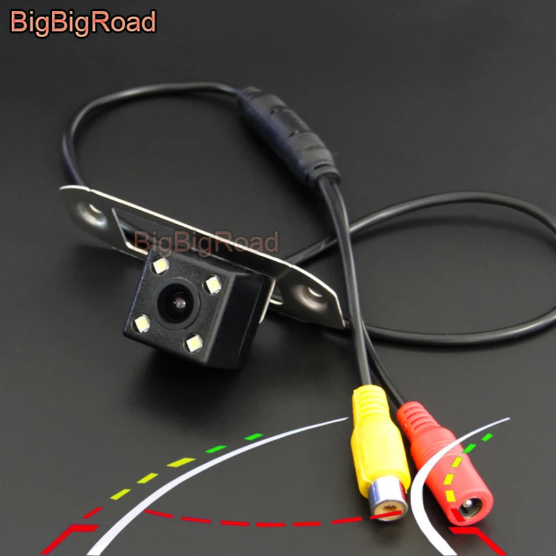 BigBigRoad For Volvo S40 S40L S60 S80 XC90 XC60 V60 S80L S60L V40 V50 2007-2014 Car Intelligent Track Rear View Parking Camera