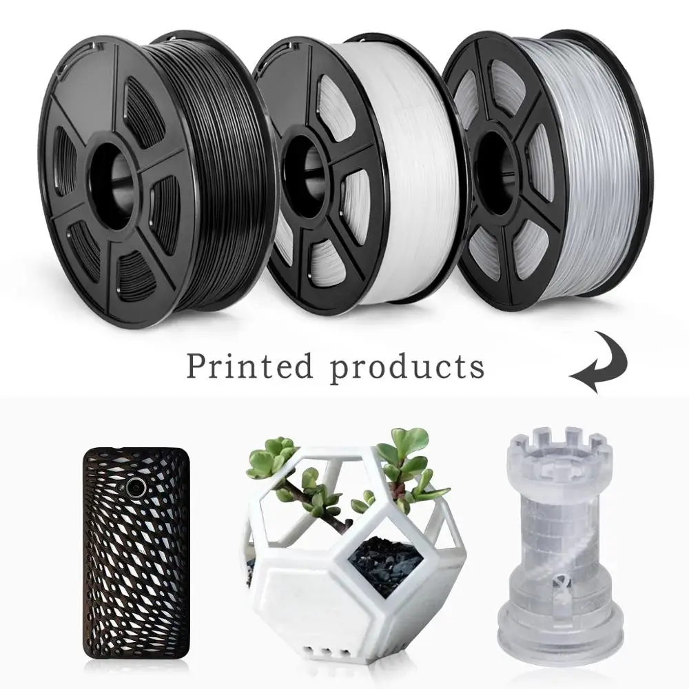 Jayo pla/pla +/Silk/petg/ เรนโบว์ฟิลาเมนต์1.75มม. 10ม้วนคุณภาพสูงเส้นใยการพิมพ์3D เหมาะสำหรับเครื่องพิมพ์3D FDM จัดส่งฟรี