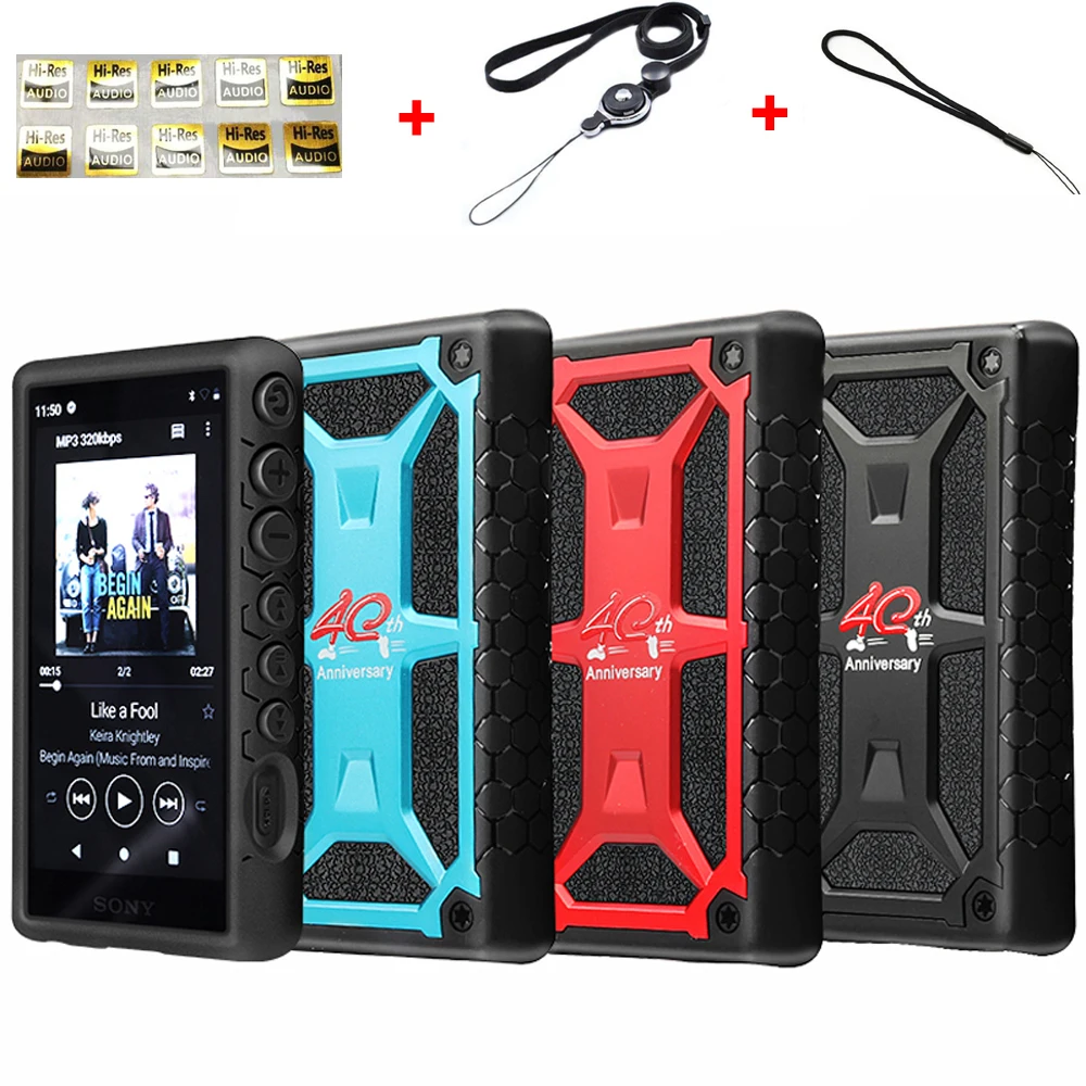 Anti-Skid Anti-knock Shockproof Full Protective Case Cover For Sony Walkman NW-A100 A105 A105HN A106 A106HN A100TPS Armor Case