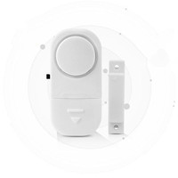 1pc Wireless Home Door Window Entry Burglar Security Sensor Alarm System Magnetic Sensor (Battery not includded) Dustproof