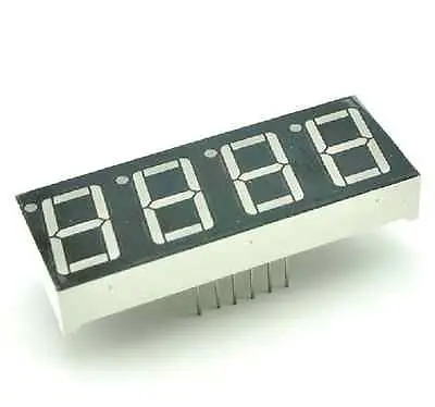 0.56 inch Red led 4 digit display 7 segment Common cathode NEW diy electronics