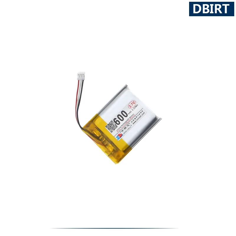 

503035 053035 600 мАч литий-ионный полимерный аккумулятор, 3 провода, модель NTC, Защита аккумулятора и фоторазъем питания