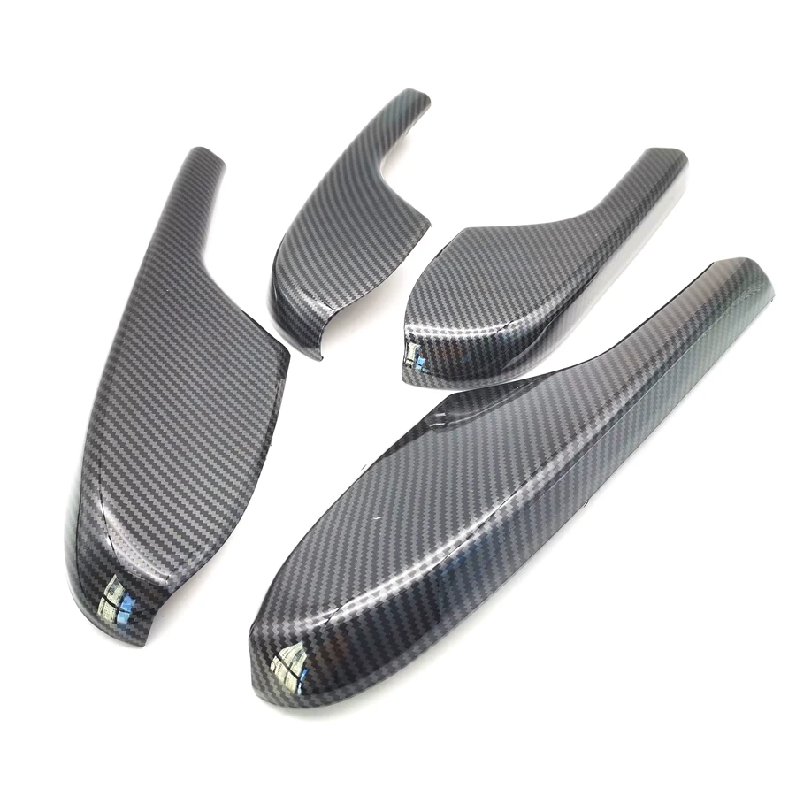 

Carbon Fiber Look Interior Door Armrest Panel Trim Cover For Honda Civic 2016-2020