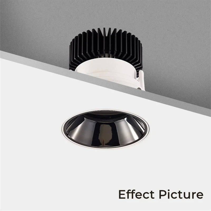 Frameless Recessed LED Ceiling Downlight Bracket Adjustable Spotlight Frame Socket GU10/MR16/MR11 Lamp Holder Fitting Fixture