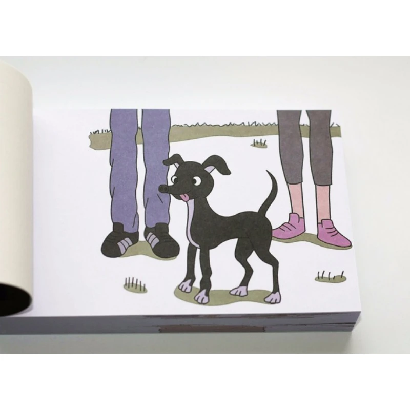 DIY Flip Flap Book 100 arkusz prezent czy wyjdziesz za mnie ukrywając małżeństwo pierścień Cartoon Puppy Ring idealny niespodzianka prezent na