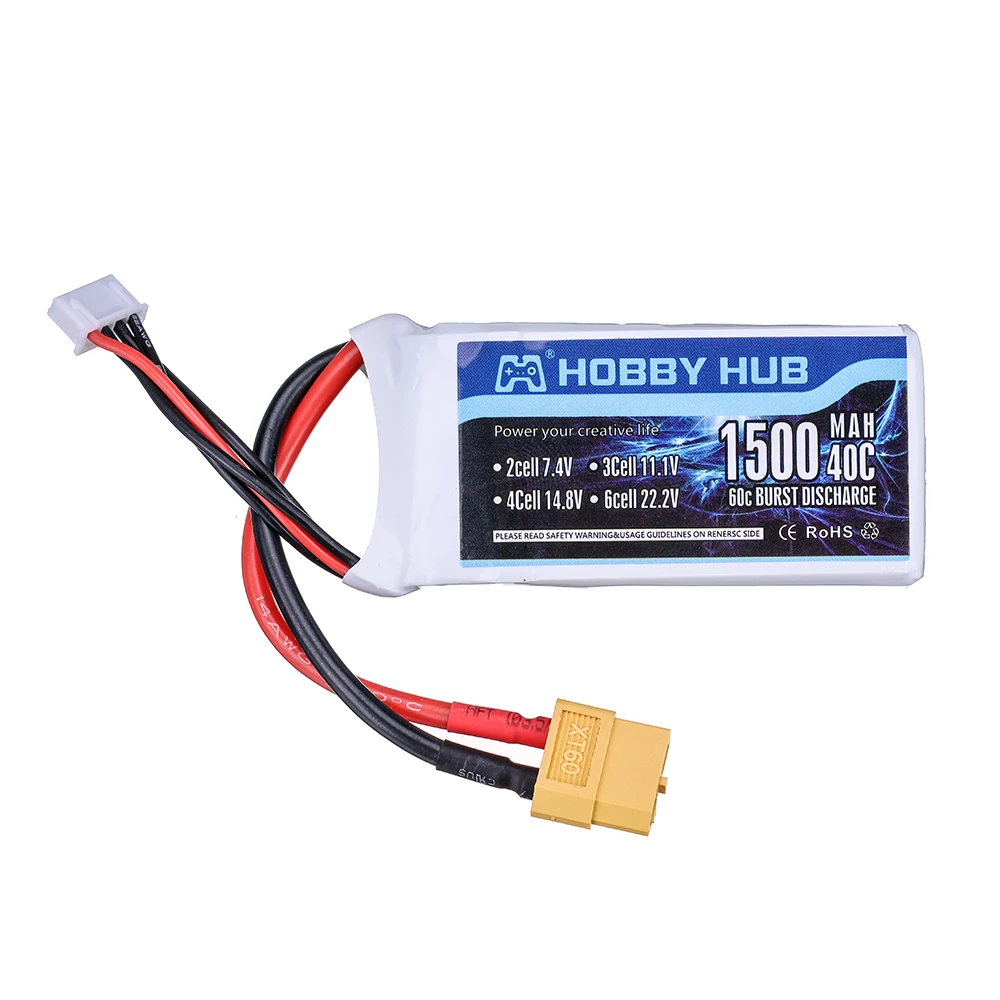 3s 11.1v 1500mAh 40C Lipo Battery for RC Car Airplane Quadcopter spare parts 3s lipo battery 11.1 V battery for RC toys