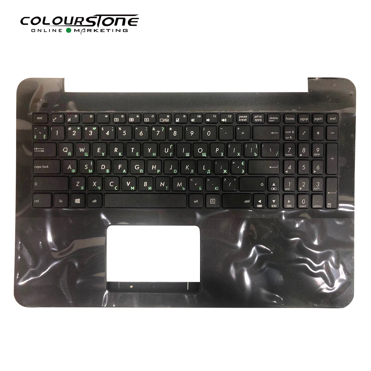 

New RU Laptop Keyboard For ASUS X555LA X555LB X555LD X555LJ X555LI X555LF X555LP Palmrest With Cover Black C Keyboard