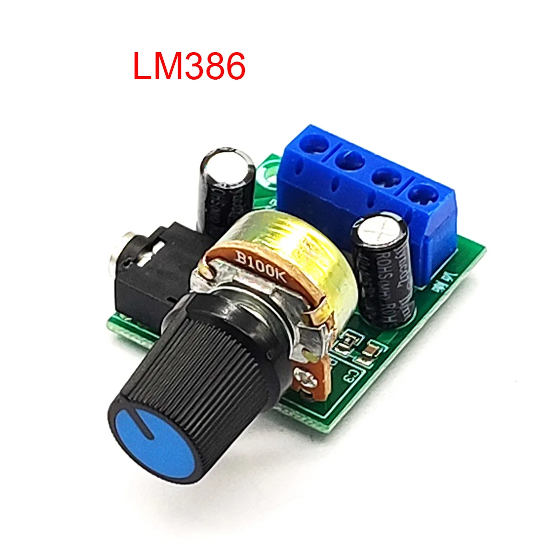 Мини LM386 усилитель мощности плата может перетащите 0,5 Вт-12 Вт динамик аудио усилитель YX1667 Тип DC 3-12 В