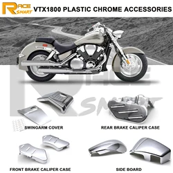 Motorcycle Chrome Cover Decor Trim Case Decoration Accessories For HONDA VTX 1800 2002-2007 VTX1800 VTX-1800 2003 2004 2005 2006