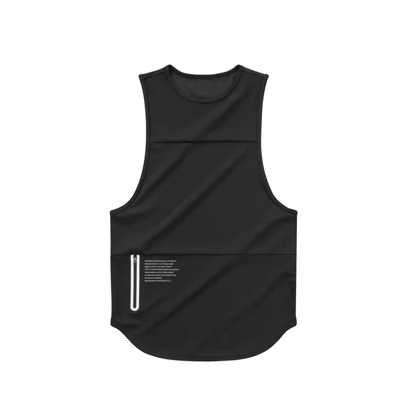 2024 Men bodybuilding gyms Tank Tops Workout Fitness quick-drying Sleeveless shirt men Clothes Sports Male Summer Running Vest