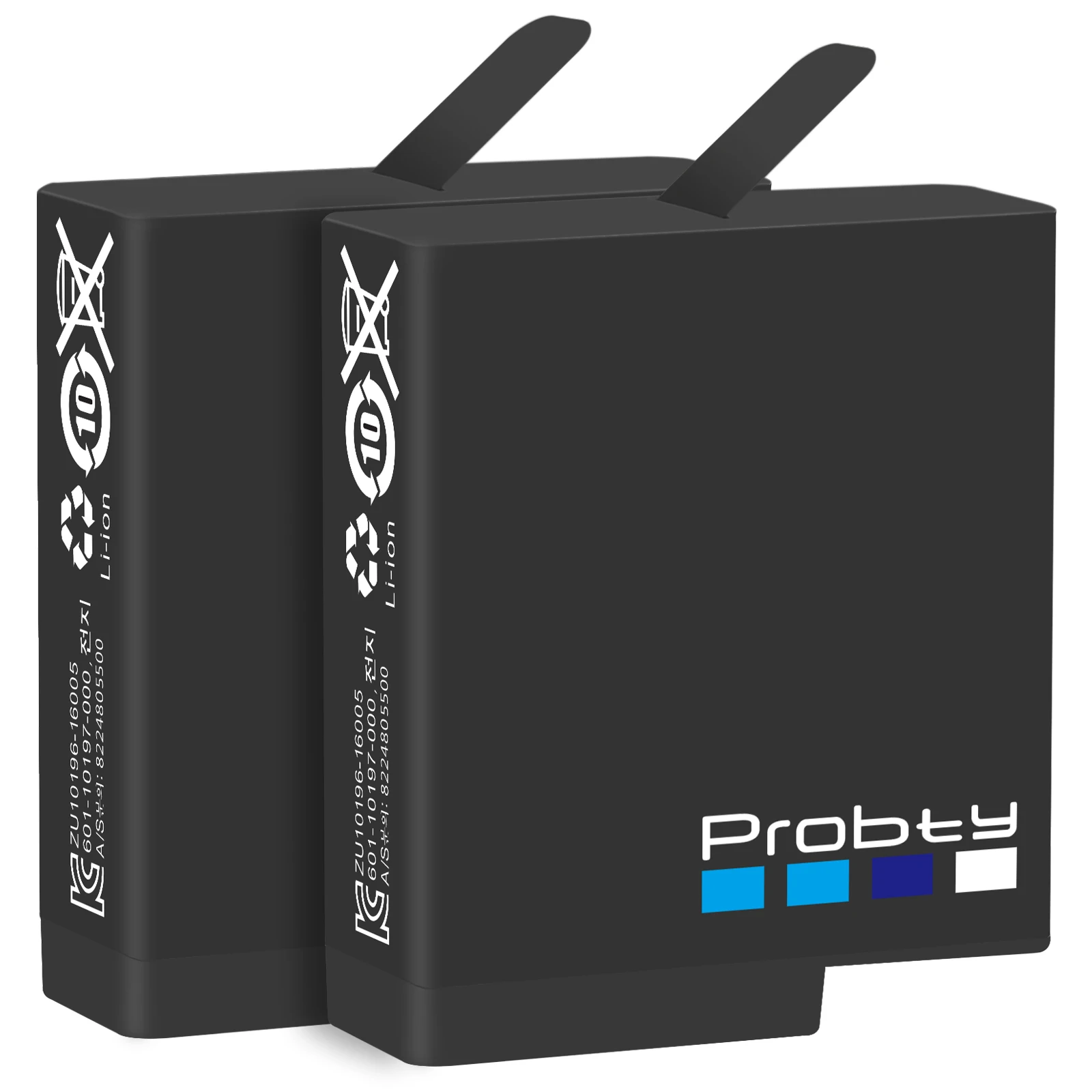 Originele probe voor GoPro Hero 7 hero 6 hero 5 Zwarte batterij of drievoudige oplader voor Go Pro Hero 7 6 hero5 Zwarte camera batterij