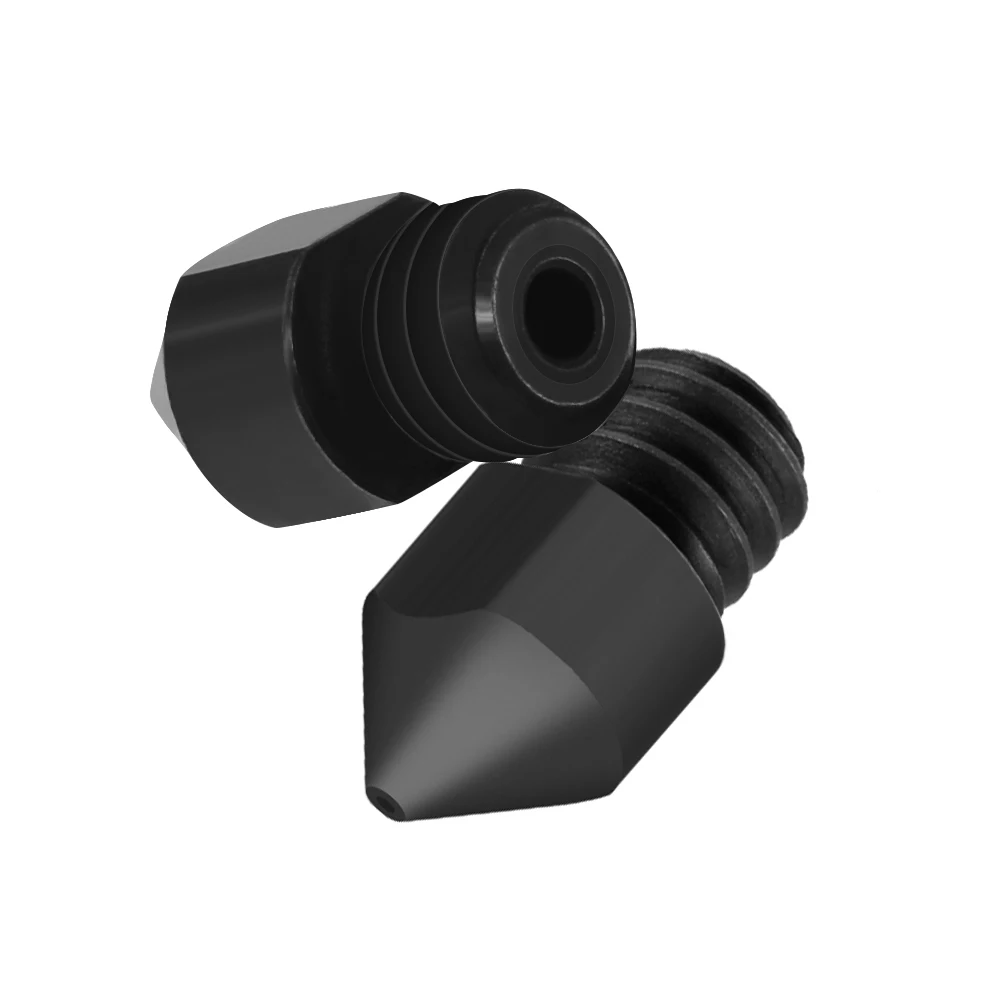 3D Printer Nozzle for Ender3 Pro, MK7, MK8, Molde de aço super duro, Extrusora resistente à corrosão, Aço roscado, 1,75mm