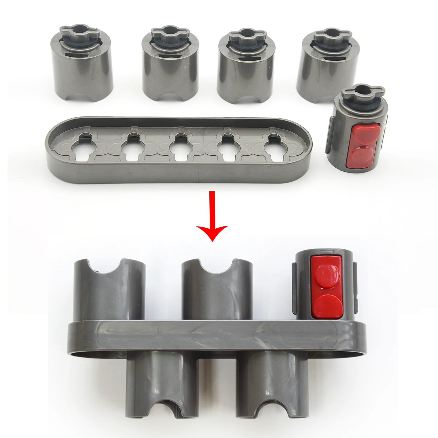 Removable Accessory Holder Compatible with Dyson V7 V8 V10 V11 Vacuum Cleaner Attachment Holders Docking Station