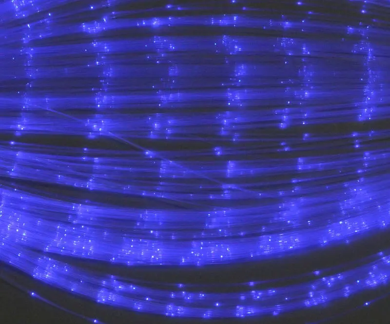 

400pcs 0.75mm(Dia.) Length 3m PMMA plastic fiber optic cable Strands F/light engine flash point Sparkle LED side Pointed DIY SKY