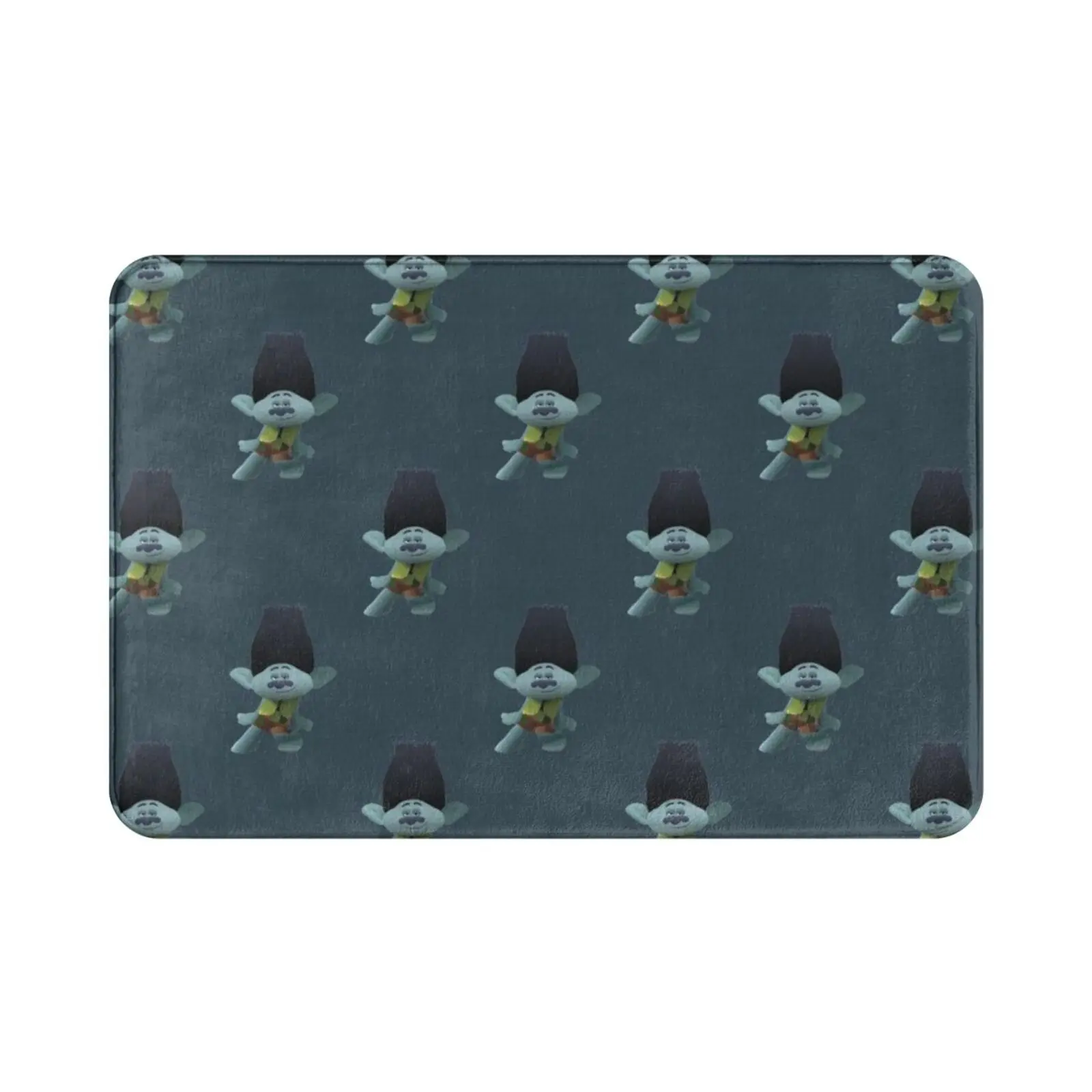 Branch Pattern Carpet Mat Rug Cushion Soft Branch Trolls Trolls World Tour Fan Art Pattern Design Collectiarts view 2