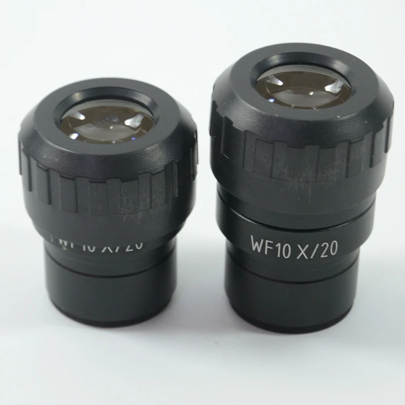 FYSCOPE Super Wide field WF10x22mm Adjustable Eyepiece For Stereo Microscopes with 30mm Dia Eyepiece tube