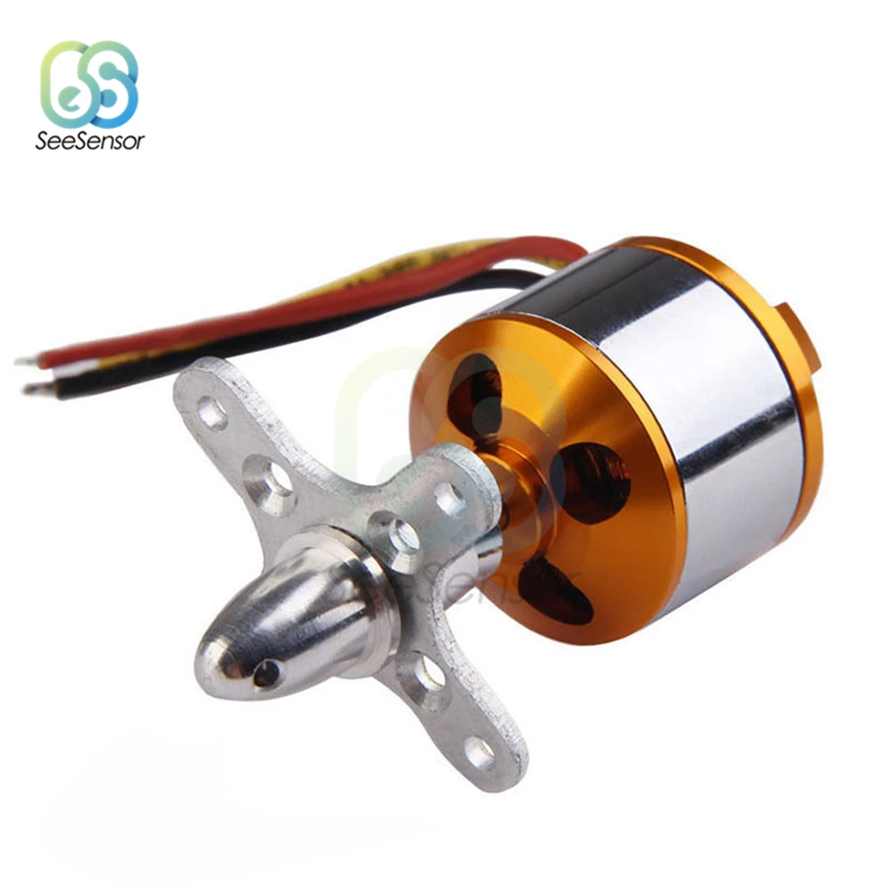 A2212 930KV 1000KV 1400KV 2200KV 2700K Brushless Motor For RC Aircraft Plane Multi-copter Brushless Outrunner Motor