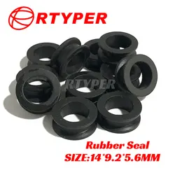 50/100PCS 23209-65020 Fuel Injector Upper Rubber Seal 14*9.2*5.6mm 22004 For Toyota Camry RAV4 Scion TC