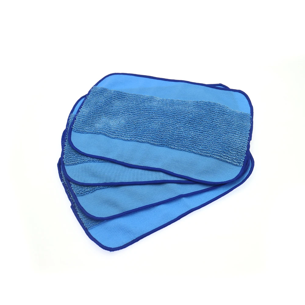 4pcs Wet Microfiber Mopping Cloths Washable&Reusable Mop Pads for iRobot roomba For Braava Jet iRobot 380t/320/4200/5200C N20C