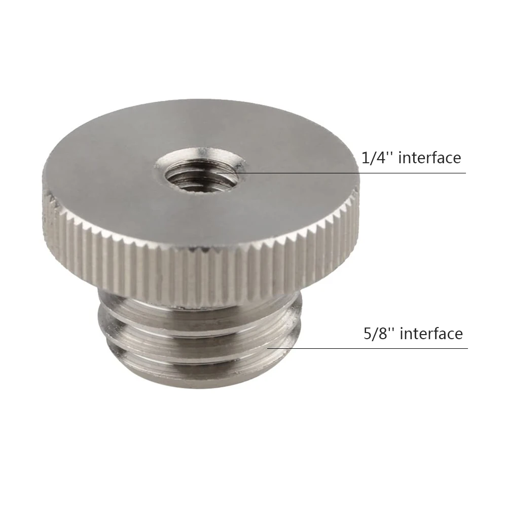 محول تحويل 1/4 "إلى 5/8" أو 5/8 "إلى 1/4" ، لمستوى الليزر ، جهاز تحديد المدى بالليزر ، حامل ثلاثي القوائم ، ملحقات السقف