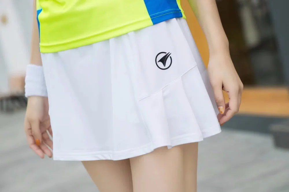 Women Summer Sports Skirt with Shorts Badminton Table Tennis Skorts Breathable Anti Leakage Yoga Golf Jogging exercise Skirts