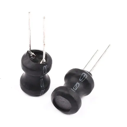 10PCS Power Inductor DIP 6*8mm 6X8mm 2.2UH 4.7UH 10uH 22uH 100uH 330uH 470uH 1MH 2.2MH 4.7MH 10MH Inductance 2 Pins
