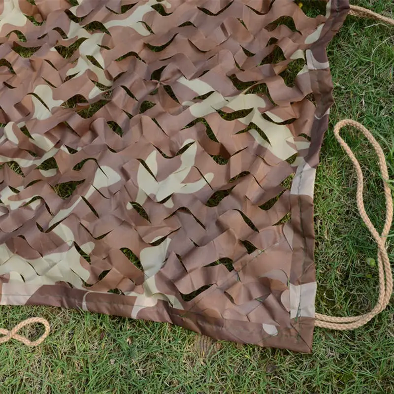 Imagem -05 - Welead Desert Reinforced Camouflage Nets Sand Beige Garden Shading Gazebo Tamanho Grande 3x7m 5x5m 4x6m 4x8m 4x9m 2x8m 3x9