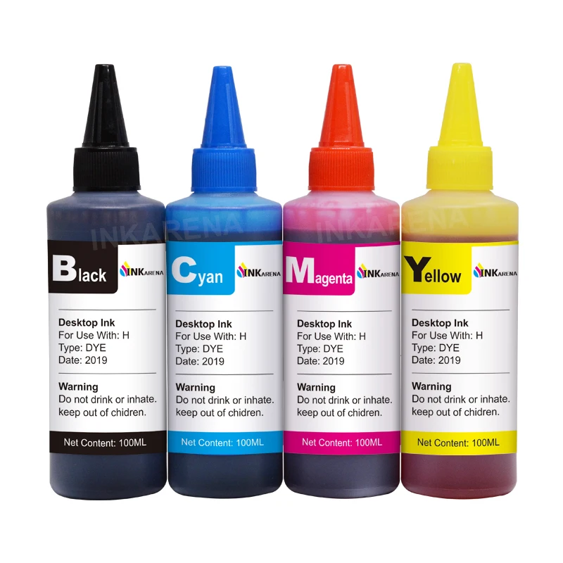 Imagem -02 - Inkarena-kit de Tinta Corante para Impressora 92n 92 400ml Recarregável Cartuchos de Tinta Compatíveis com Epson Stylus C91 Cx4300 T27