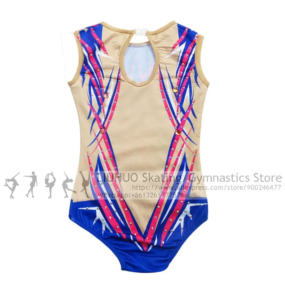 Gymnastics Leotards Girls Teens Competitions  Kids Ice Skating Dress Rhythmic Leotard Artistic Christmas Gifts Multicolor