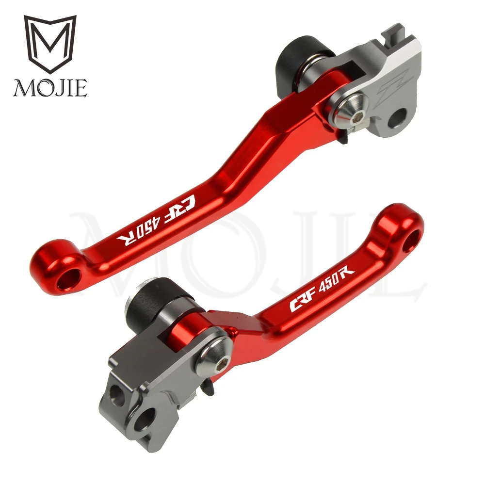 For Honda CRF450R 2002-2003 CRF 450R 450 R 2004-2006 2005 CNC Pivot Brake Clutch Levers Motorcycle Dirt Bike CRF450R 2007-2018