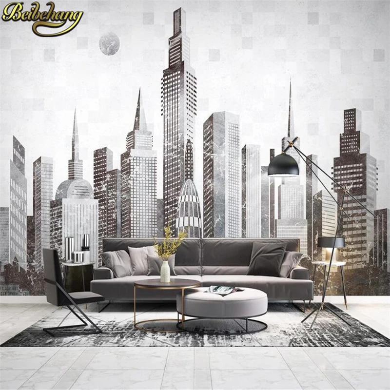 Beibehang Photo Wallpaper ponte di BROOKLYN NEW YORK Designer Wall murale carta da parati in vinile papel de parede adesivo 3d wallpaper